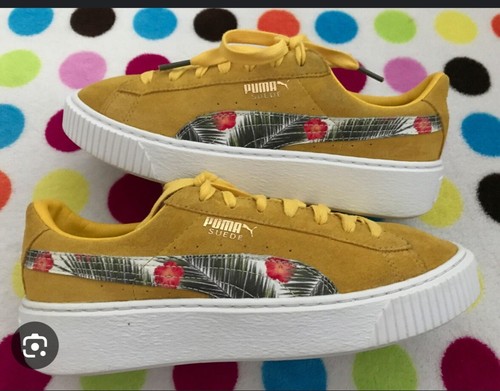 Basket femme puma - puma, suède