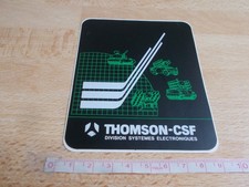 Autocollant THOMSON-CSF