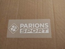 Patch " PARIONS SPORT " Blanc