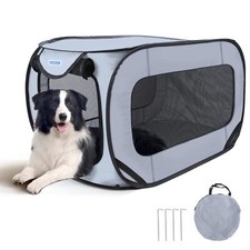 Cage Portative pour Chien Chat de Voiture Parc Pliable pour Chien Clôture pou...