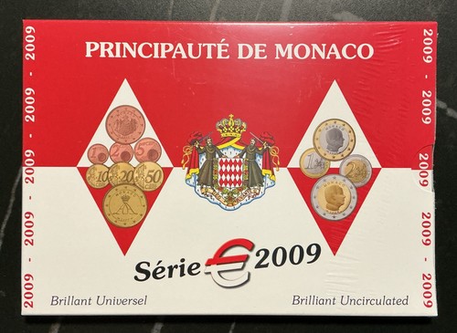 Coffret 2009 monaco fdc - monaco, fdc/bu