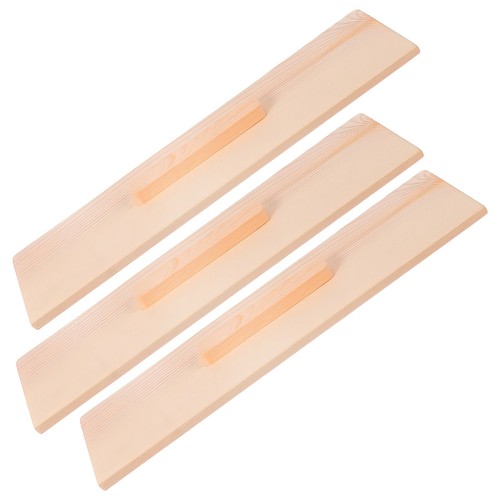 3 Pcs Couvercle En Bois De