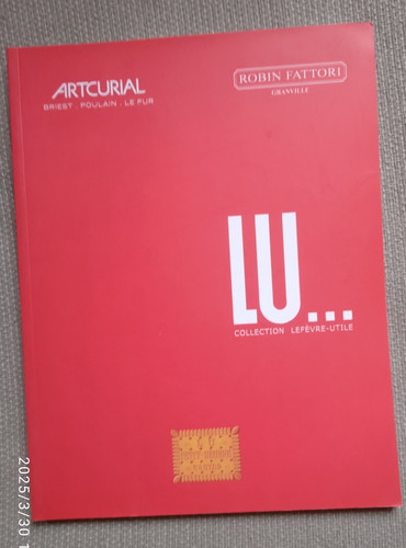 Collection lefevre utile - lu, lefevre-utile