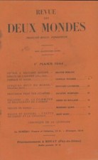 Revue des deux mondes mars