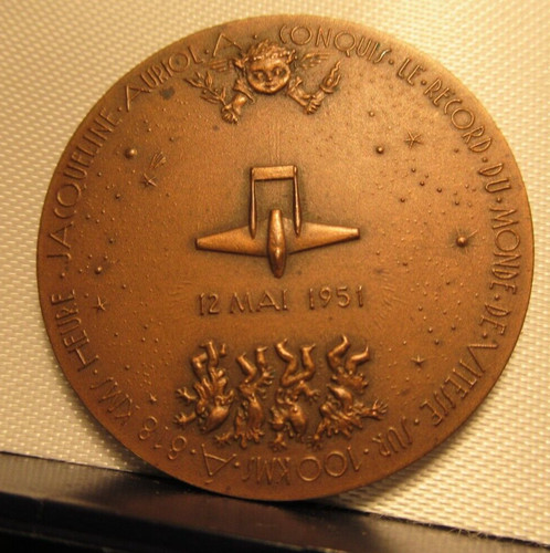 Medaille francaise bronze - medaille,