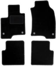 Tapis de sol en velours noir pour Fiat Panda III année 2012- set 4 pièces