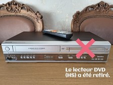 Ex-combi lecteur VHS/DVD