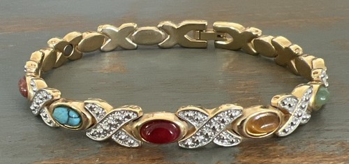 Bracelet fantaisie doré - bracelet,