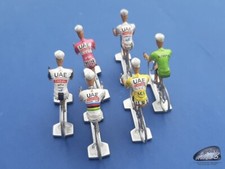 Lot de 6 cyclistes miniatures