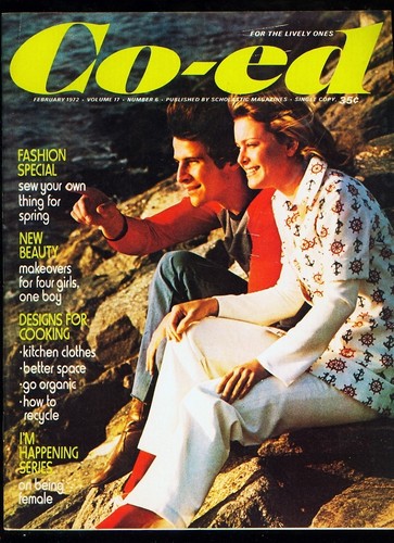 1972 teen young - (feb.), "co-ed"