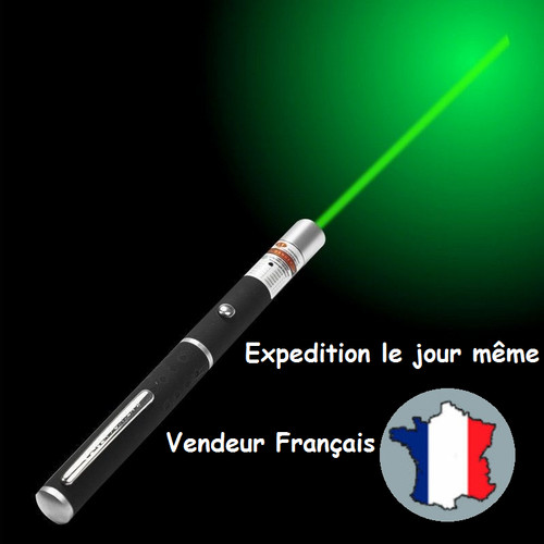 Pointeur laser vert puissant - pointeur,