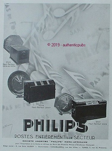 Publicite philips postes - publicite, sur