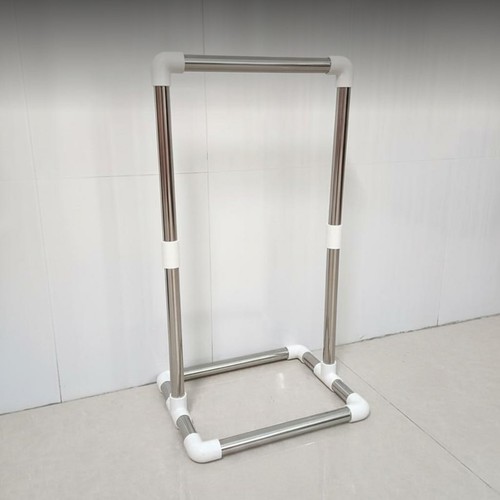 Portant vêtements inox - , à