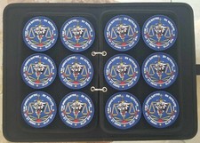 CLASSEUR RANGEMENT  32 x 21 cm - 60 RONDACHES 8cm - 5 pages