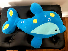 Superbe Peluche Dauphin Bleu