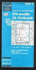 CARTE IGN SERIE BLEUE . CARTE