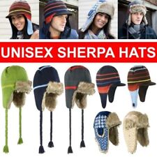 Bonnet D'Hiver Sherpa Pour Hommes Et Femmes En Fausse Fourrure À Oreilles Russe