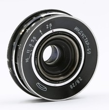 Industar-69 M39 mount 2.8/28mm