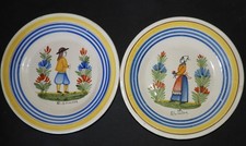 Quimper couple - (henriot),