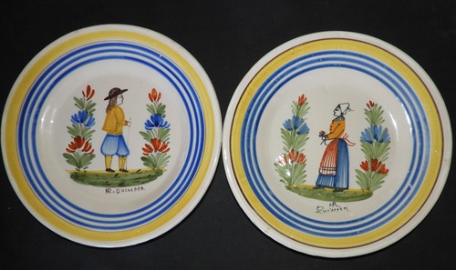 Quimper couple - (henriot),