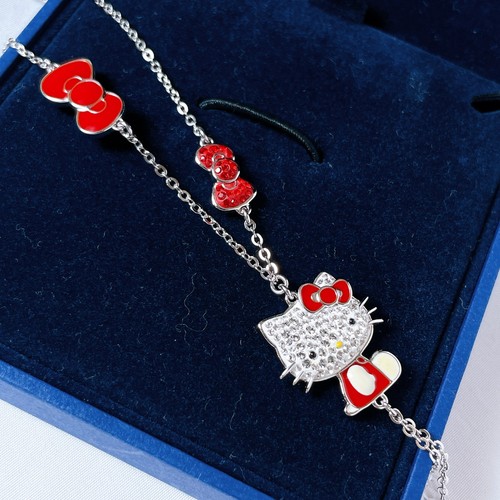 Collier swarovski hello - hello, kitty