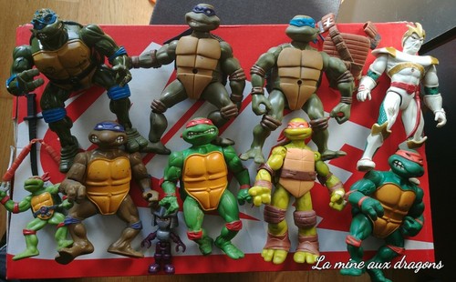 Lot figurines tortue ninja - figurines,