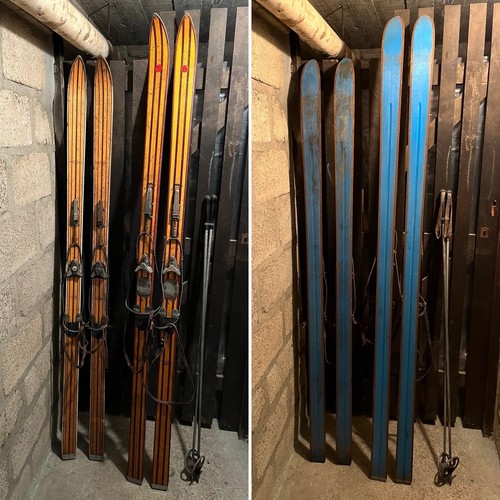 Lot deux paires ski - lot,