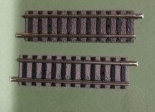 lot fleischmann piccolo comprenant 2 rails  ref 9103/55,5 mm 
