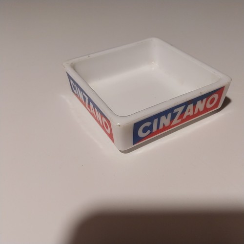 Cendrier cinzano 9x9cm - cendrier,