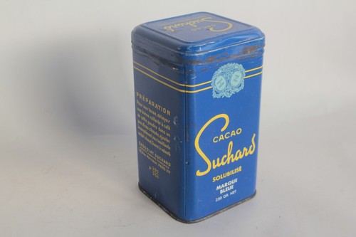 Boite chocolat cacao tôle