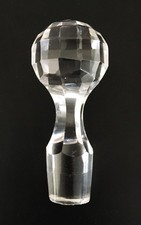 BOUCHON de CARAFE FACETTÉ en