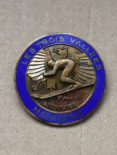 Rare insigne broche station de