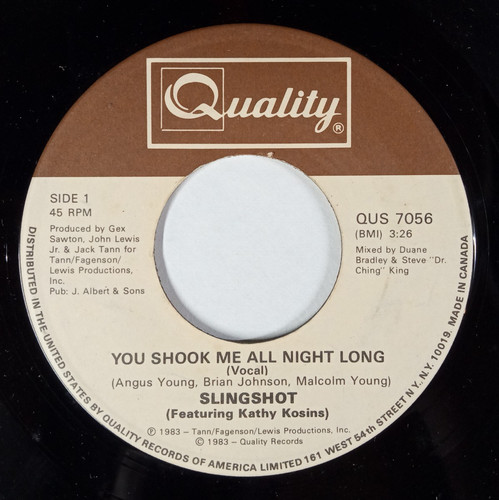 Slingshot kathy kosins - kathy, you