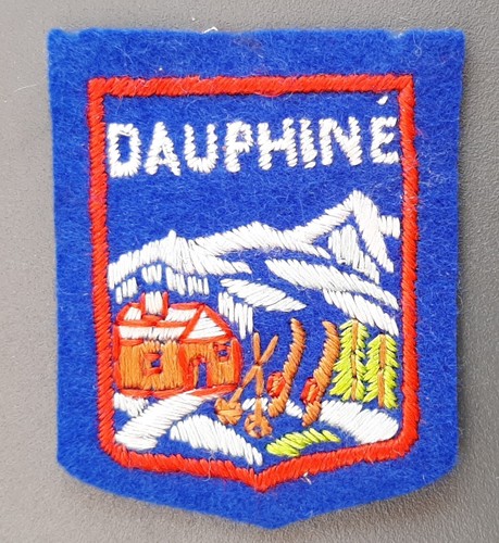 Dauphine circa 1960 patch ski - dauphine,