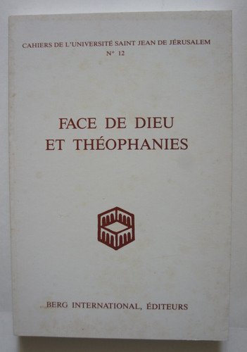 Face dieu théophanies - dieu, et