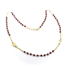 Collier Rosario Or Jaune 18K