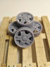 Lot de 4 jantes pour maquette voiture 1/24 1/18 (AMIL 5)