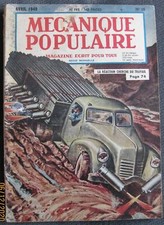 Mécanique populaire N°35 - Avril 1949