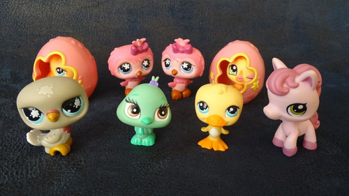Oiseau littlest pet shop lot - pet,