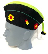 ANCIEN KÉPI CASQUETTE CALOT BERET MILITAIRE OU CONSCRIT COSTUME D'EPOQUE