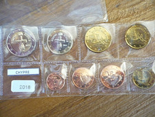 Série 8 pièces  CHYPRE 2018