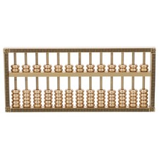  Mini boulier : Figurine décorative en laiton massif - Mini statuette de table