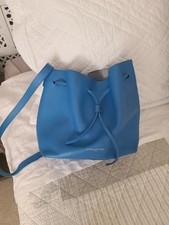 PETIT SAC A MAIN SAC SEAU BLEU LANCASTER