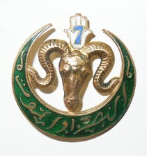 INSIGNE 7° RÉGIMENT DE