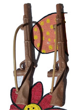 PLAYMOBIL X2 FUSILS COURROIES