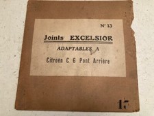 POCHETTE DE JOINTS D,ANCETRES NEUF D,EPOQUE EXCELSIOR CITROEN C6