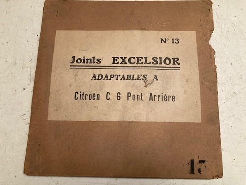 Pochette joints ancetres - pochette,