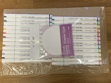 Jeu de 24 couleurs Too Copic Acrea Opaque Water-Based Marker avec carte sous-...