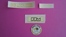 CEF POCLAIN & PPM  LOT (3) DECALCOMANIES ORIGNALES ECHELLE 1/50