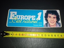 Autocollant Europe 1  Radio En